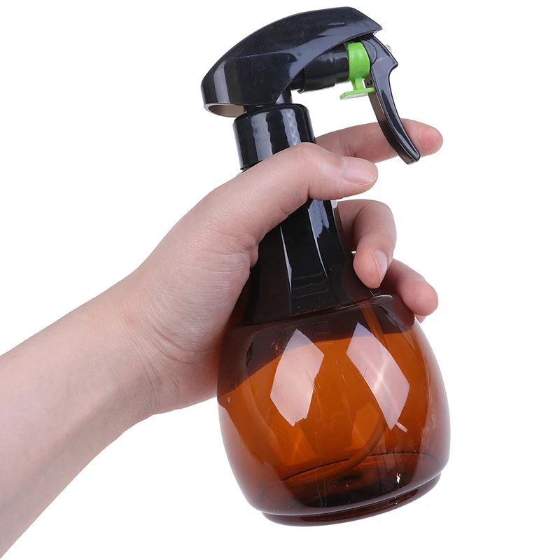 Gray,Brown,Green Refillable Fine Mist Hairdressing Spray Bottle Atomizer Barber Empty Water Pro Salon Hairstyling Tool 400ml
