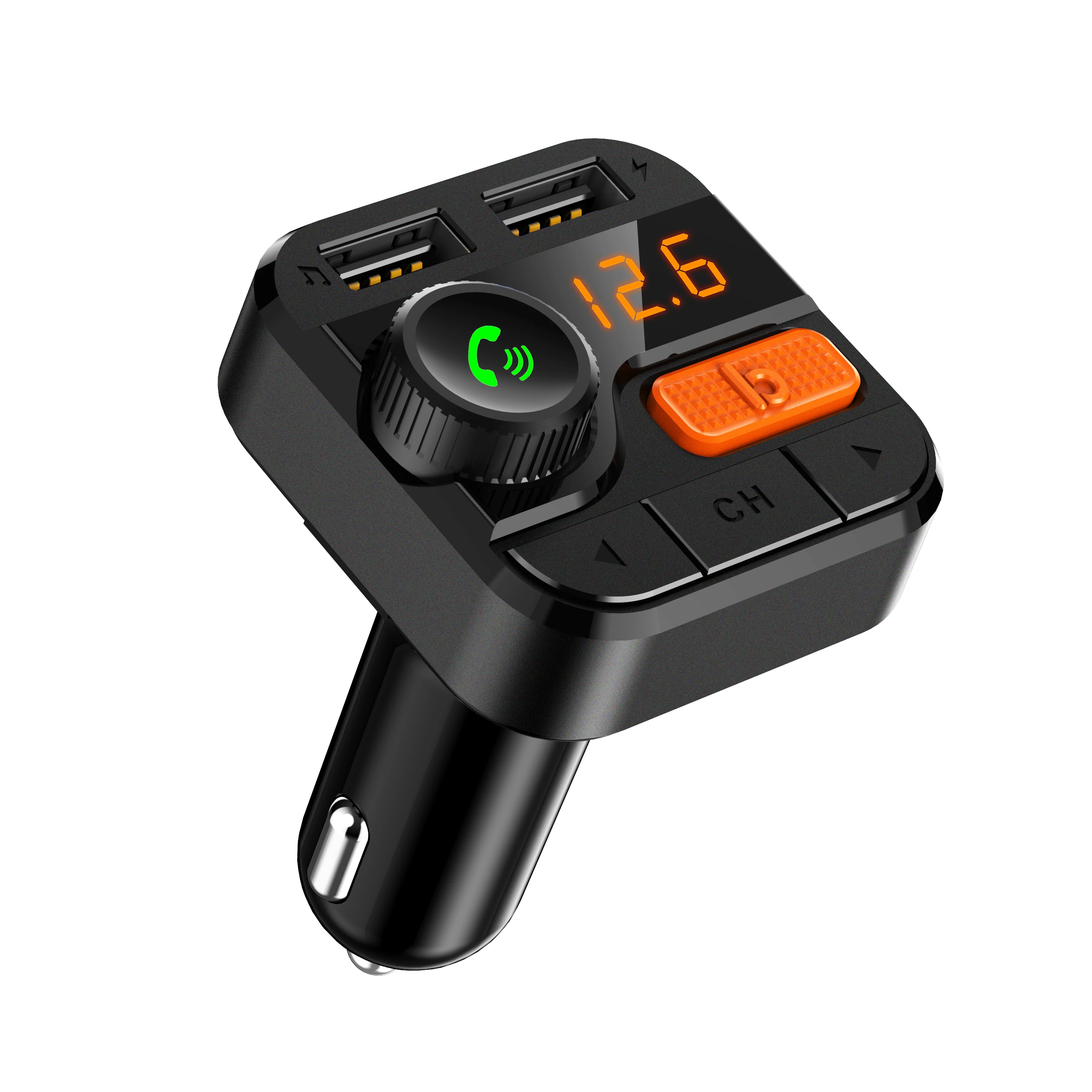 BT82D хит Bluetooth 5,0 Автомобильный MP3-плеер Bluetooth fm-передатчик комплект Hands-Free 3.1A двойной USB Автомобильное зарядное устройство автомобильные аксессуары