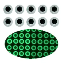 

75% Discounts Hot! 300Pcs 3D Emulational Fishing Lure Fish Eyes Self Adhesive Luminous DIY Crafts