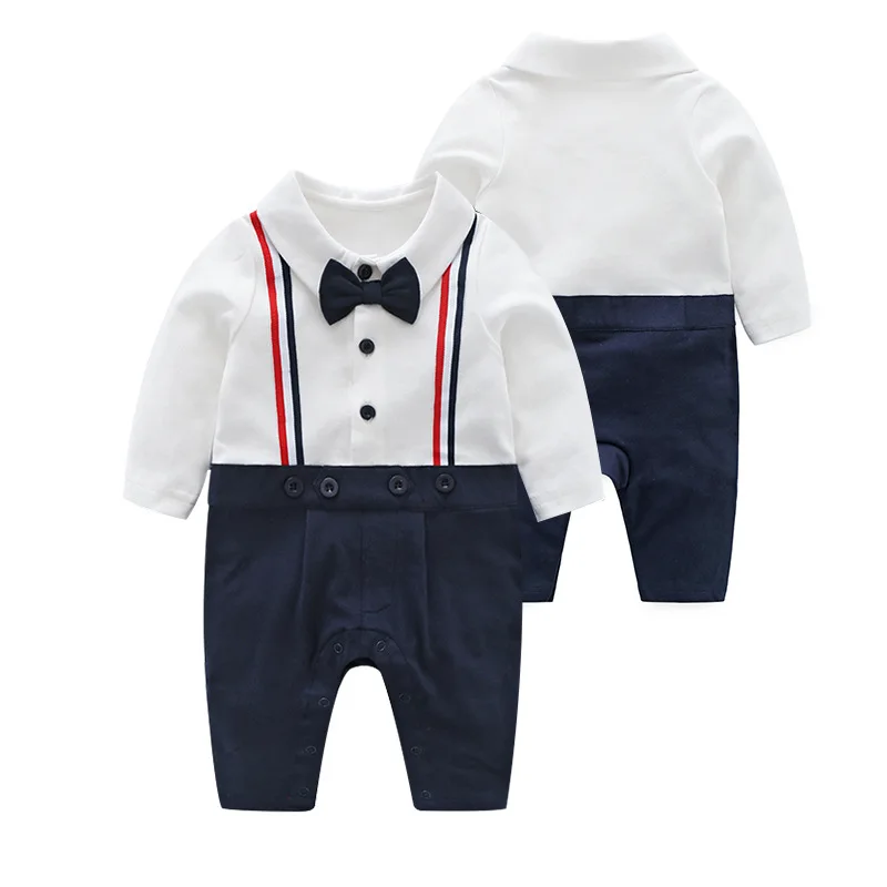 Summer Cotton Baby Boy Clothing Sets Formal Infant 1 Year Birthday Party Clothes Suit T-shirt+pant Children's Cloth