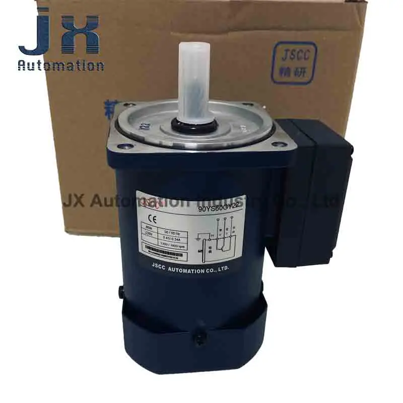 

JSCC 60W Three-phase 220V AC Gear Motor 90YS60GY22 Speed Motor