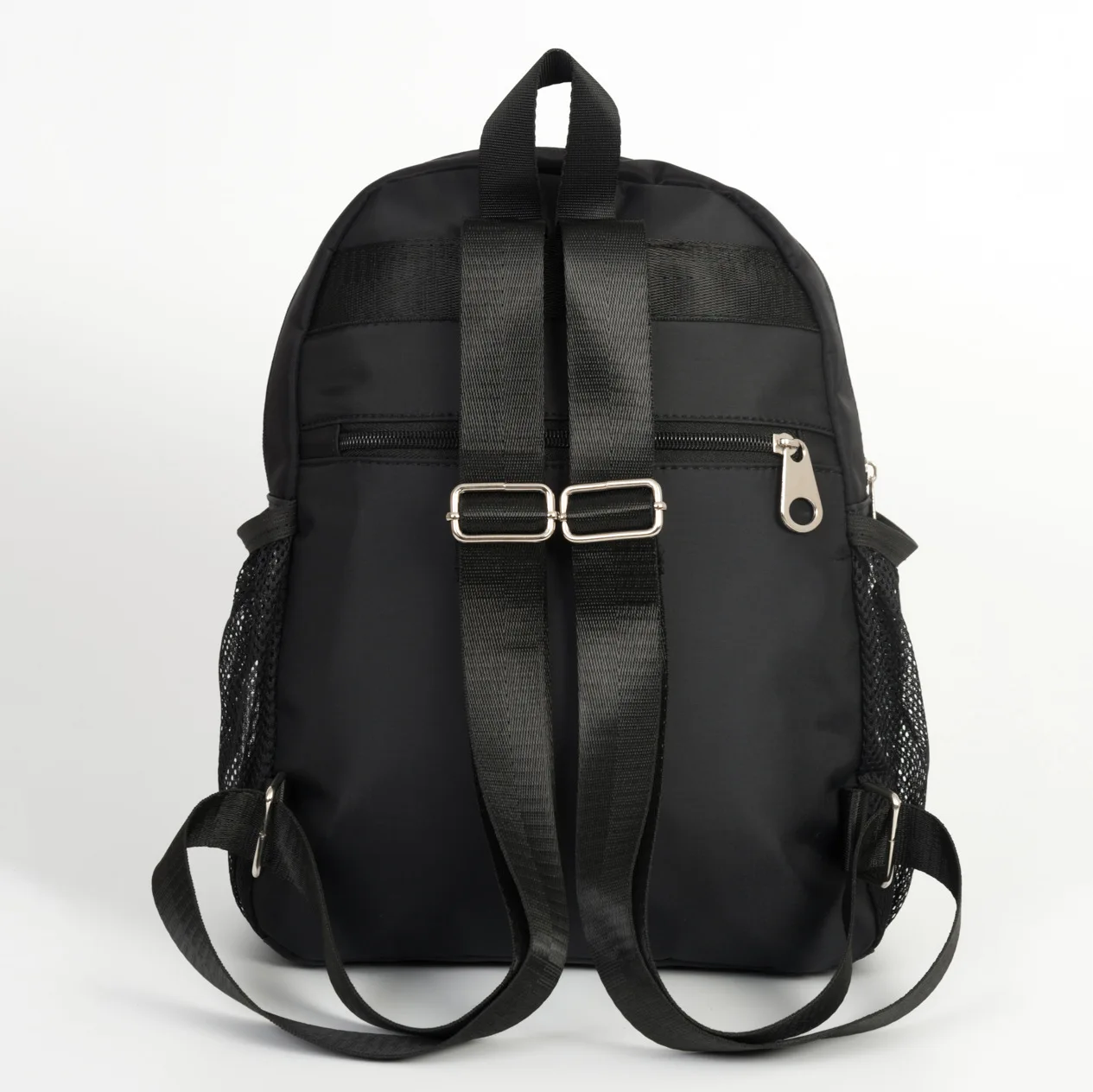 

2019 New Style Nylon Schoolbag beib Travel Bag Solid Color Laptop Backpack Multi-functional Casual Women's Bag