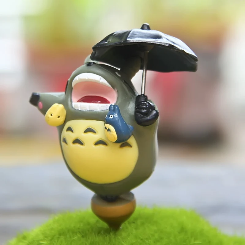 

Totoro Action Figures Toys Studio Ghibli Miyazaki Hayao Resin Totoro PVC Children Toys Figure Collection Model