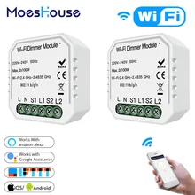 Special Price DIY WiFi Smart Light LED Dimmer Module Switch Smart Life/Tuya APP Remote Control Work with Alexa Google Home 2 Way 2 Gang Special Price DIY WiFi Smart Light LED Dimmer Module Switch Smart Life/Tuya APP Remote Control Work with Alexa Google Home 2 Way 2 Gang