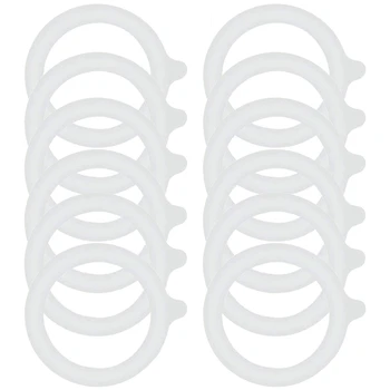 

20 Pcs Silicone Replacement Gasket Seals,Airtight Silicone Gasket Sealing Rings,Fits Regular Mouth Canning Jars