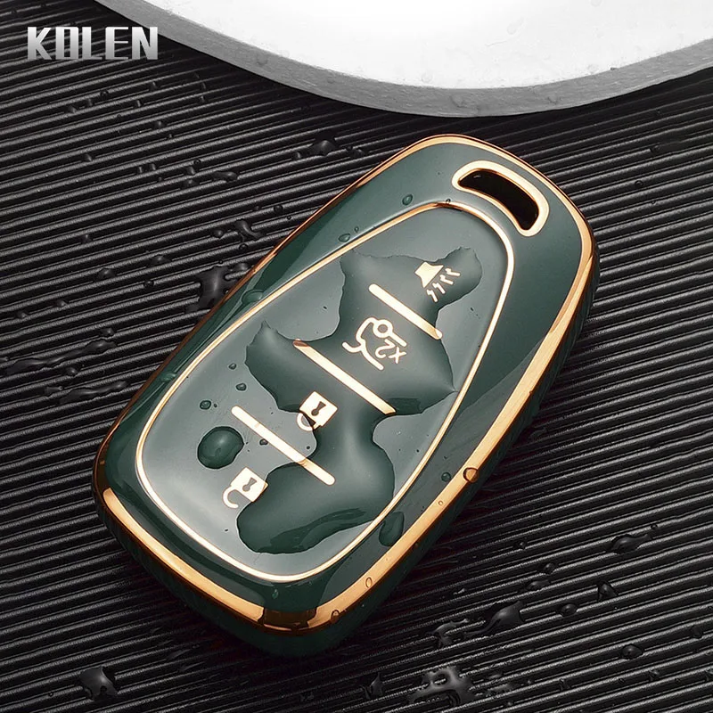 Chevrolet Chevy Camaro Cruze Malibu Sonic Volt Tracker Spark Bolt Trax Keyless 용 새 TPU 자동차 원격 키 케이스 커버 셸 Fob