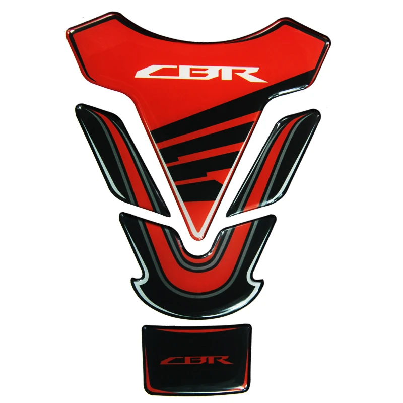 3D защитная накладка на бак мотоцикла Наклейка Стикеры чехол для CBR600 CBR600RR CBR900RR CBR1000RR CBR Стикеры s - Цвет: C