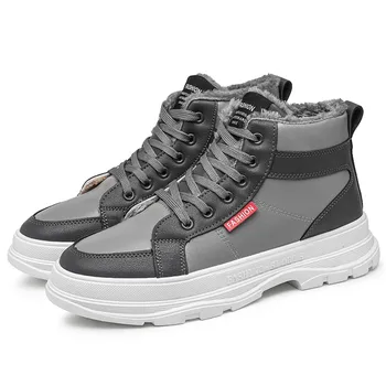 

2020 hot, warm snow boots, men's casual, Suede Martin boots, Korean style men's boots