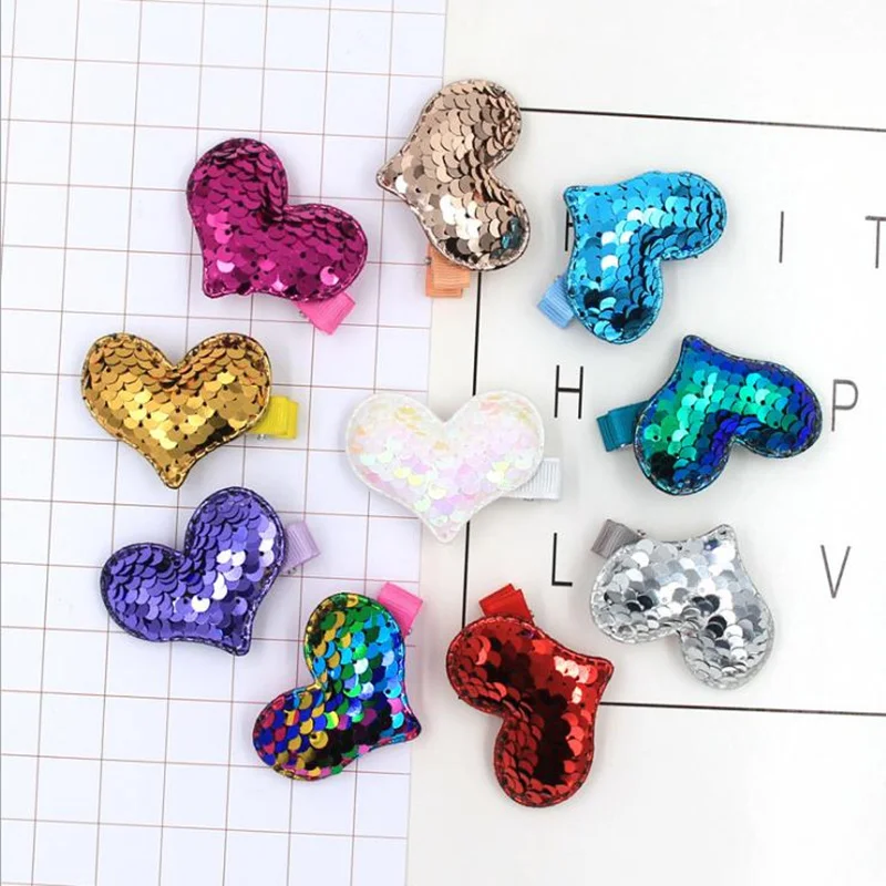 1pcs Candy Color Fashion Fish scale Sequins Hair clips Geometric Heart Waterdrop Hairpins Hair Accessories 1pcs Candy Color Fashion Fish scale Sequins Hair clips Geometric Heart Waterdrop Hairpins Hair Accessories