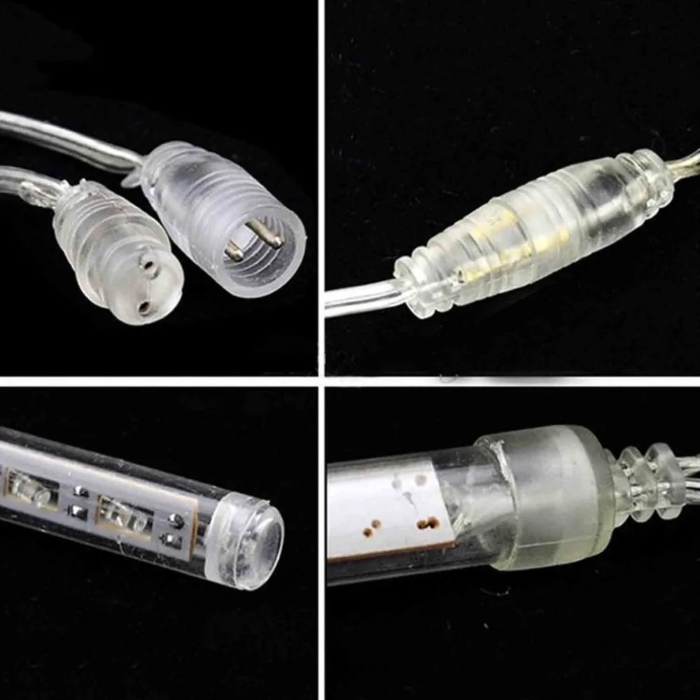 50CM Meteor Shower Rain Tubes String Light LED Falling Lamp Christmas Tree Lights Wedding Decorative Light Garden Lamp 50CM Meteor Shower Rain Tubes String Light LED Falling Lamp Christmas Tree Lights Wedding Decorative Light Garden Lamp