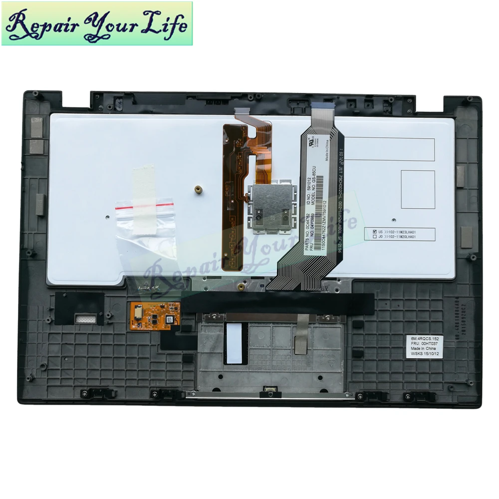 X1 Carbon 1st Gen 2013 Клавиатура для ноутбука lenovo Thinkpad Carbon X1 Gen 1 1st CF клавиатура с подсветкой и подставкой Топ чехол 00HT037