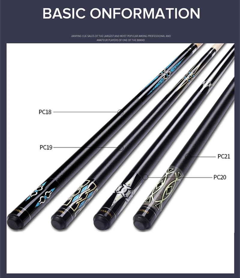 Billig 12,75mm 58 Zoll Billard Ahorn Pool Queue Mit Queue Tipp Für Neun ball Ball Mit 2 Löcher billard Fall Und Zubehör