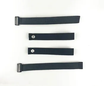 

For Jeep Wrangler Black Top Strap Set Magic Tape Car Accessories