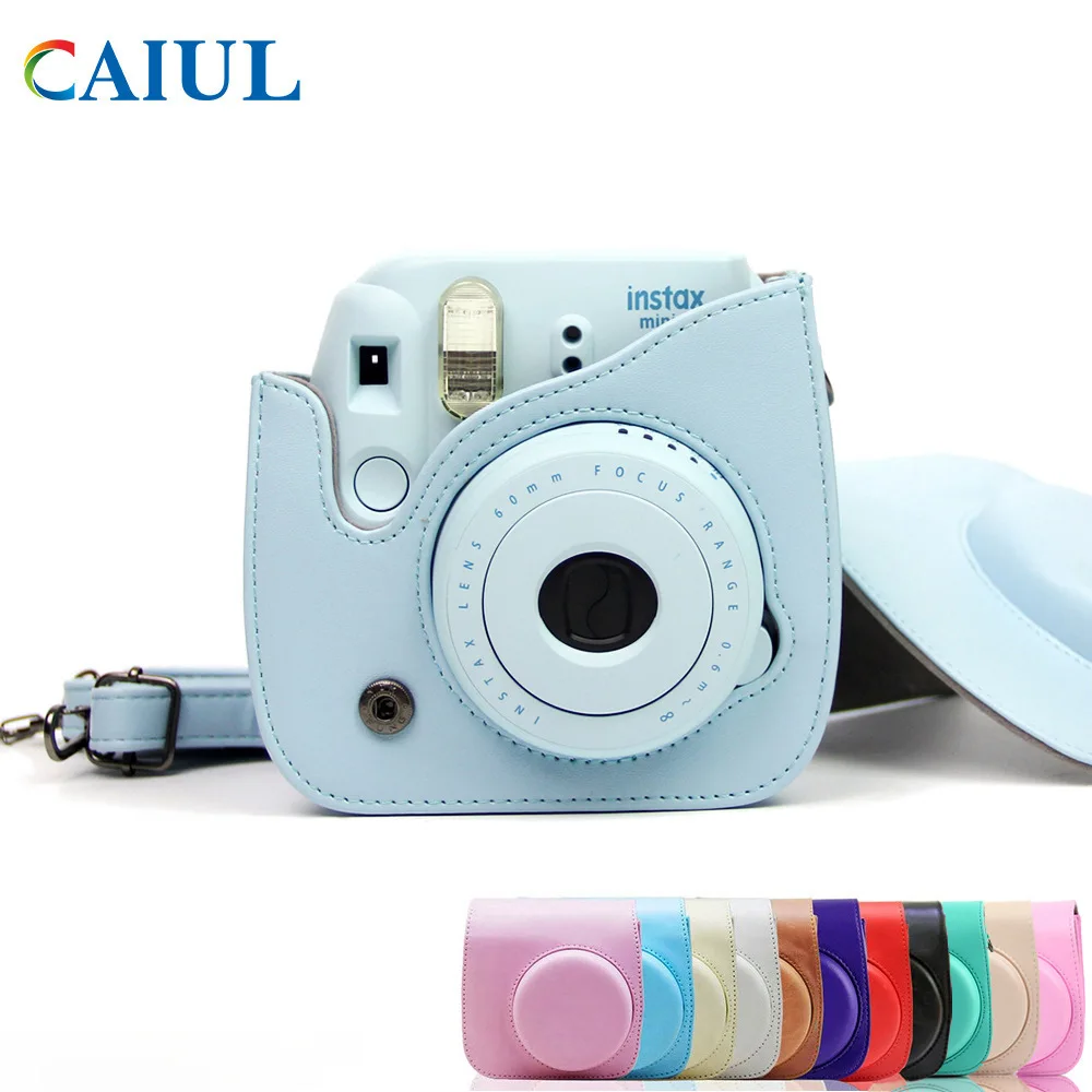 Caiul/caiul Polaroid Mini8/8+/9 чехол для камеры цифровой защитный чехол камера кожаный чехол сумка для камеры