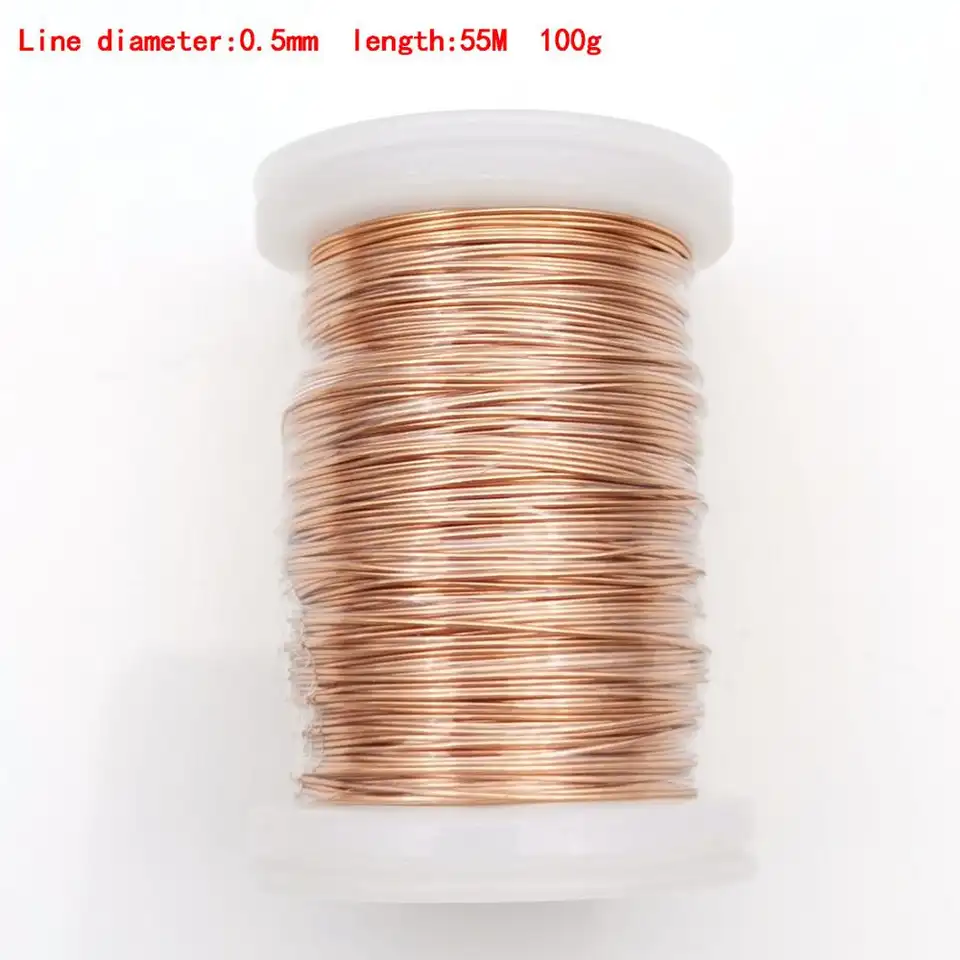 0.13mm 0.25mm 0.51mm 1mm 1.25mm Copper Wire Magnet Wire Enameled Copper Winding Wire Coil Copper Wire Winding Wire Weight 100g image 16