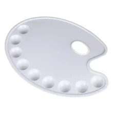 9 колодцев лотка для рисования портативная Палетка для рисования детский сад художественные принадлежности детский дом акварельный пигмент воображение развивающий подарок