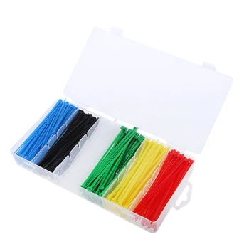 

480Pcs 4'' Self-Locking Nylon Zip Wire Cable Ties For Garage Workshop Garden Office