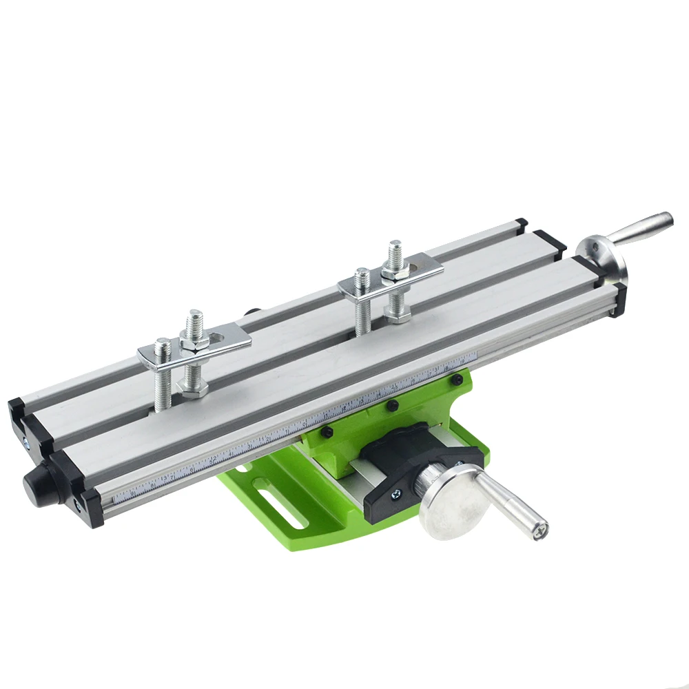 Mini precision multifunction worktable BG6300 Bench Vise Fixture drill milling machine X and Y-axis Adjustment Coordinate table |