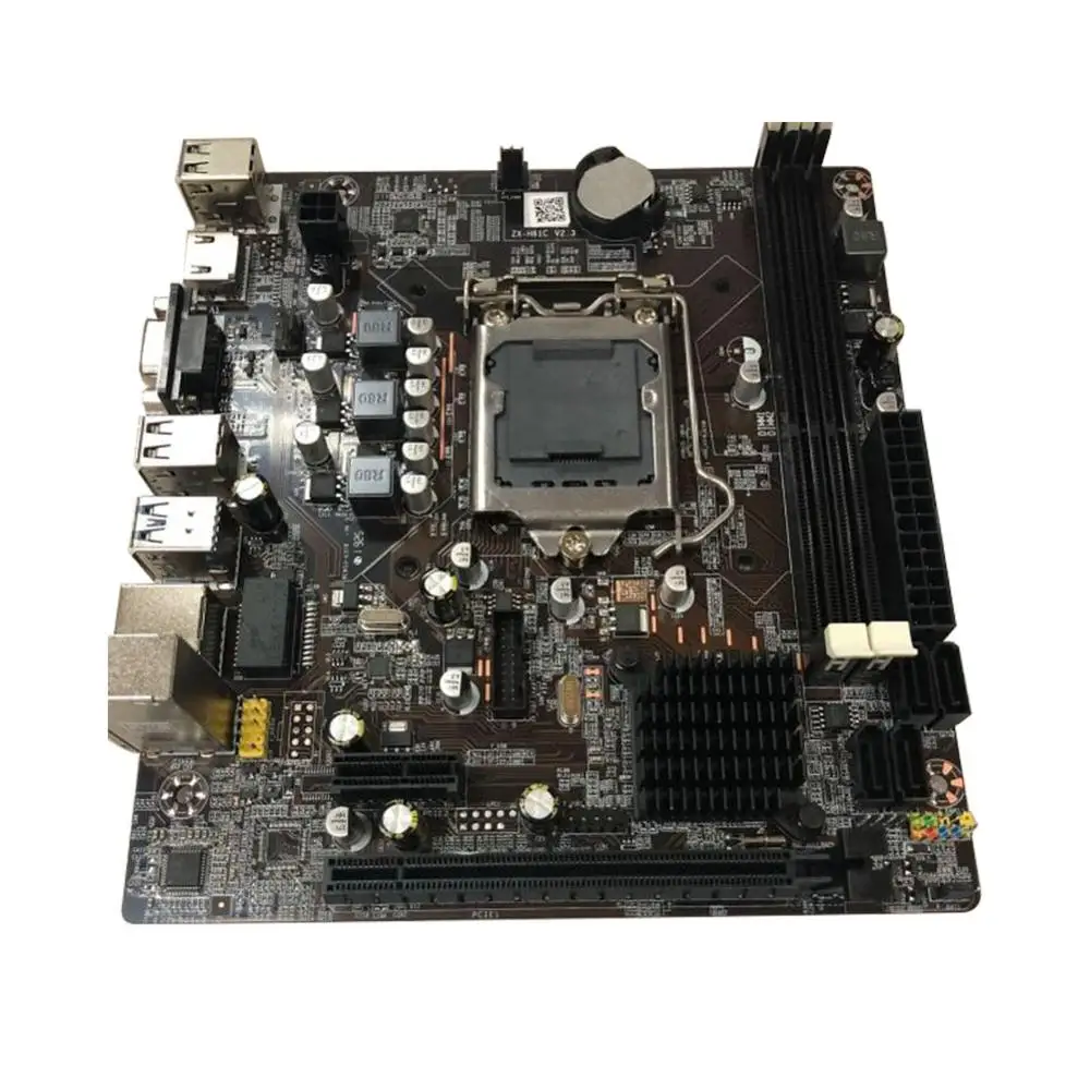 Micro-ATX материнская плата LGA 1155 B75 DDR3 ПАМЯТЬ 16G SATA III USB 3,0 материнская плата LGA1155 для Intel Core I3 I5 I7 Xeon Pentium cpu