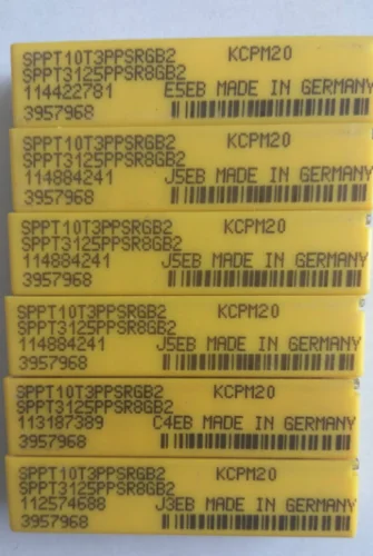 10 шт. KENNAMETAL твердосплавная вставка SPPT10T3PPSRGB2 KCPM20