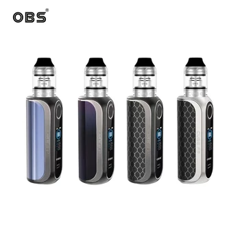 

Original OBS Cube FP Kit Electronic Cigarette With 4ml/2ml Cube Tank Powered By 18650 Fingerprint unlock design Box Mod Vape