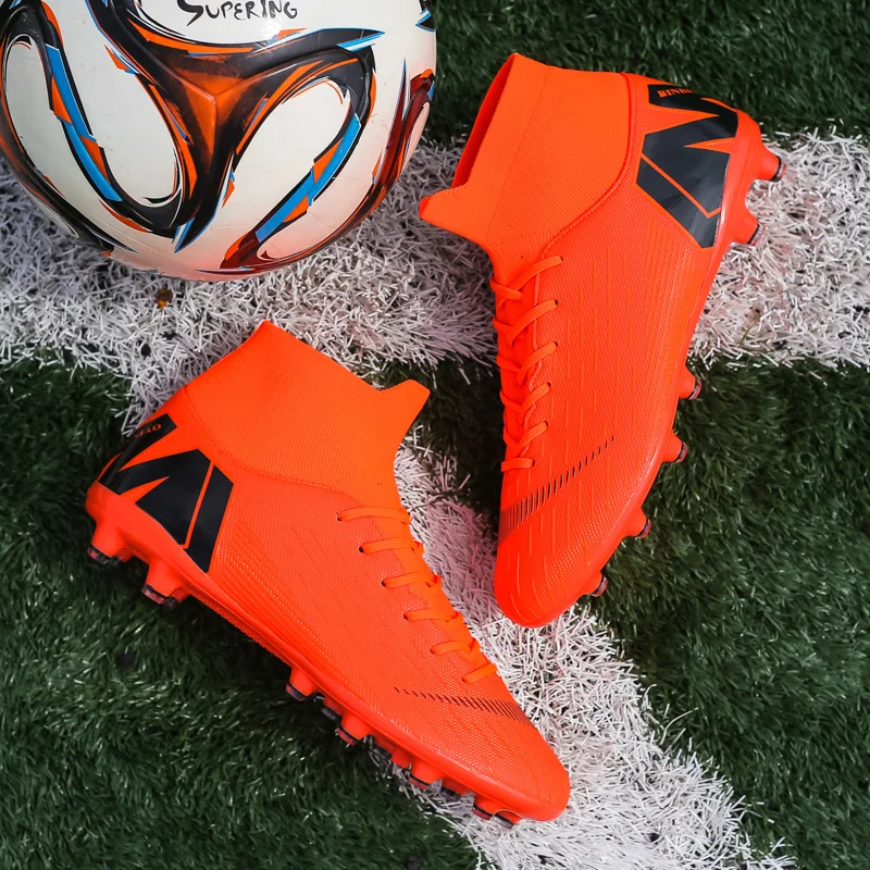 Skup Męskie korki piłkarskie buty korki dziecięce buty piłkarskie Outdoor turf Athletic zawód korki trening piłki nożnej Sneaker Kids