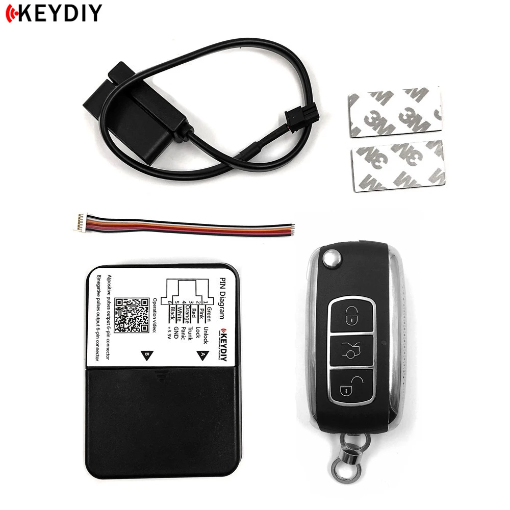 Пульт дистанционного управления KEYDIY KD универсальный интерфейс 10 контактный