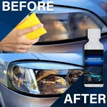 Car Headlight Repair Scratch Remover Auto Car Accessorie Car Headlight Renovation Repair Lamp Cleaning Window Glass Cleaner 20ML