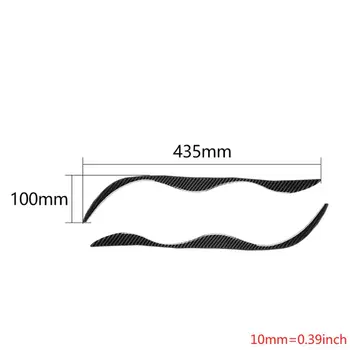 

Carbon Fiber Headlight Eyebrows Eyelid for BMW E46 323i 328i 330i 325i 1999-2004 E7CA