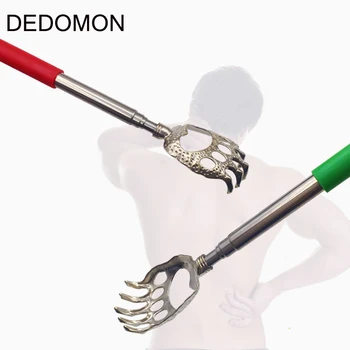 

Back Scratcher Massager Telescopic Anti Itch Back Scraper Scalp Massager Claw Clip Extendable Telescoping Itch Scratching Hackle