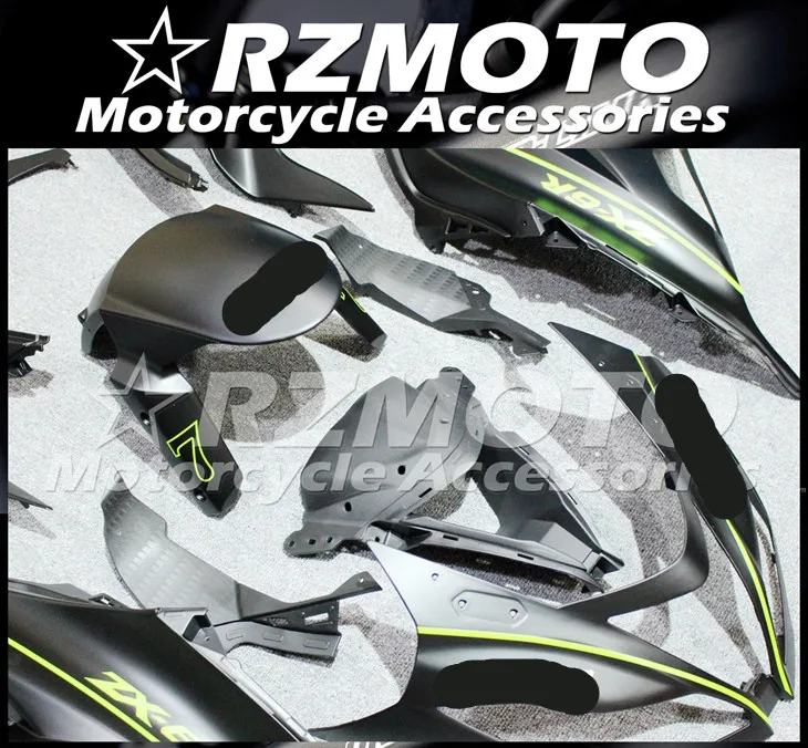 Мотоциклетный обтекатель abs подходит для Kawasaki ZX6R 636 2013- корпусные детали прессформы Магазин № 0556