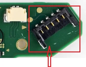 

50PCS/LOT Battery connector clip Contact 5PIN for Nintendo Switch console on motherboard fix part
