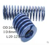 2Pcs Blue Light Load Spiral Stamping Compression Die Spring Outer Diameter 16mm Inner Diameter 8mm Length 20-125mm ► Photo 1/3