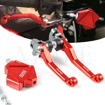 

For YAMAHA XG250 XG 250 TRICKER 2004-2010 2009 2008 Motocross CNC Pivot Brake Stunt Clutch Lever Easy Pull Cable System Dirtbike