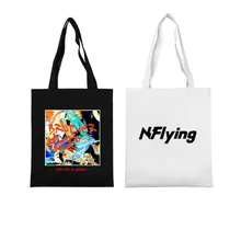 Nflying сопутствующие продукты сумка на плечо тур по Японии концерта должна помочь ручная Холщовая Сумка Студенческая Повседневная багажная сумка