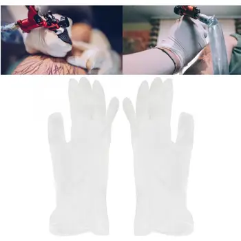 

Tattoo Accessories 50pcs Disposable Tattoo Latex Gloves Practical Eyebrow Lip Tattoo Hand Protect Gloves Tattoo Accessiories