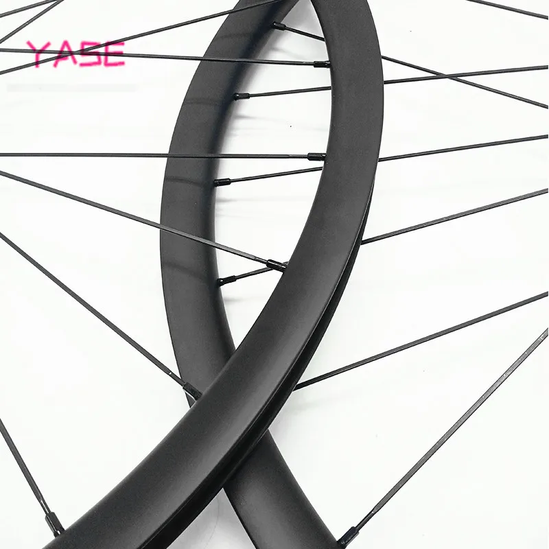 YASE 29er Углеродные Диски для горных велосипедов колеса rodas mtb 29 30x25 мм Асимметричная бескамерная NOVATEC D411SB-D412SB 100x15 142x12 углеродная колесная установка