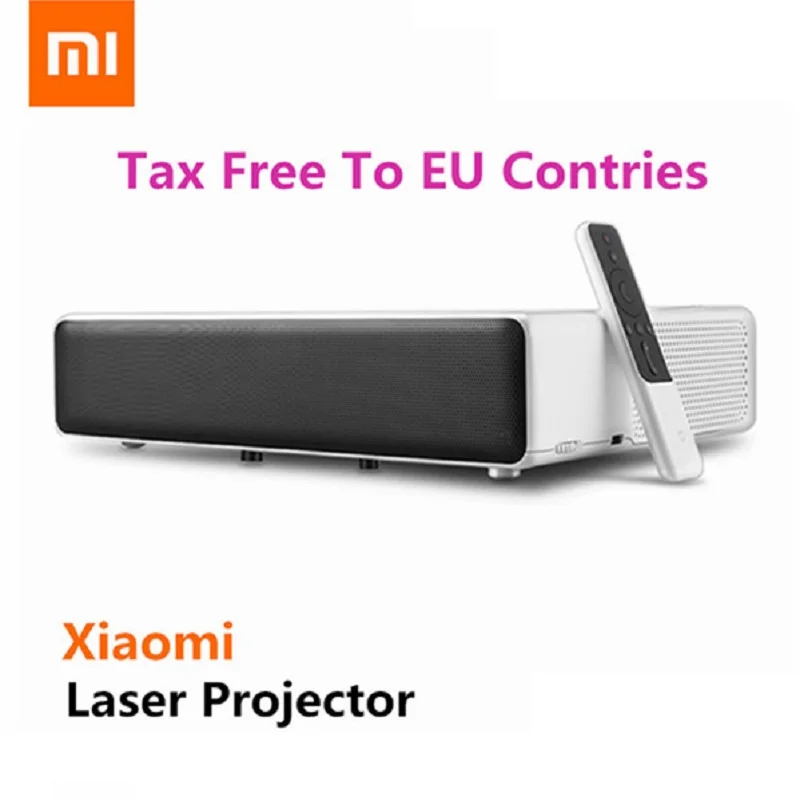 Xiaomi Mijia лазерный проектор ультра Короткий бросок 5000 люмен 3000: 1 T968 Cortex A53 4 ядерный 4K