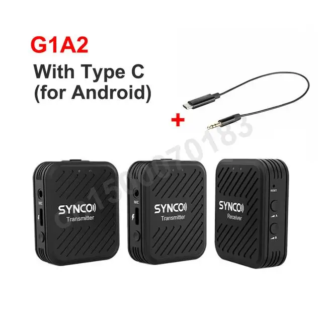 Synco-マイクシステムg1a1 g1a2,ワイヤレス,2.4ghz,ラベリア