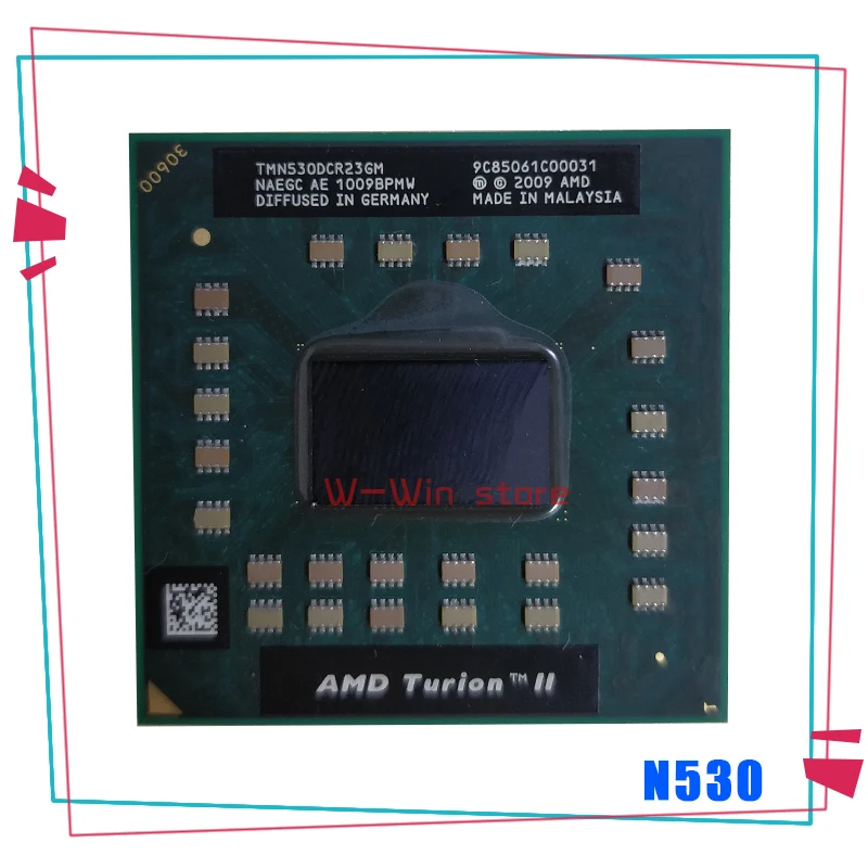 AMD Turion II – processeur Mobile N530, 2.5 GHz, double cœur, double ...