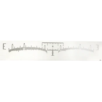 

New 100 Pcs Accurate Permanent Makeup Eyebrow Shaping Tools Disposable Eyebrow Measurement Ruler Sticker SCI88