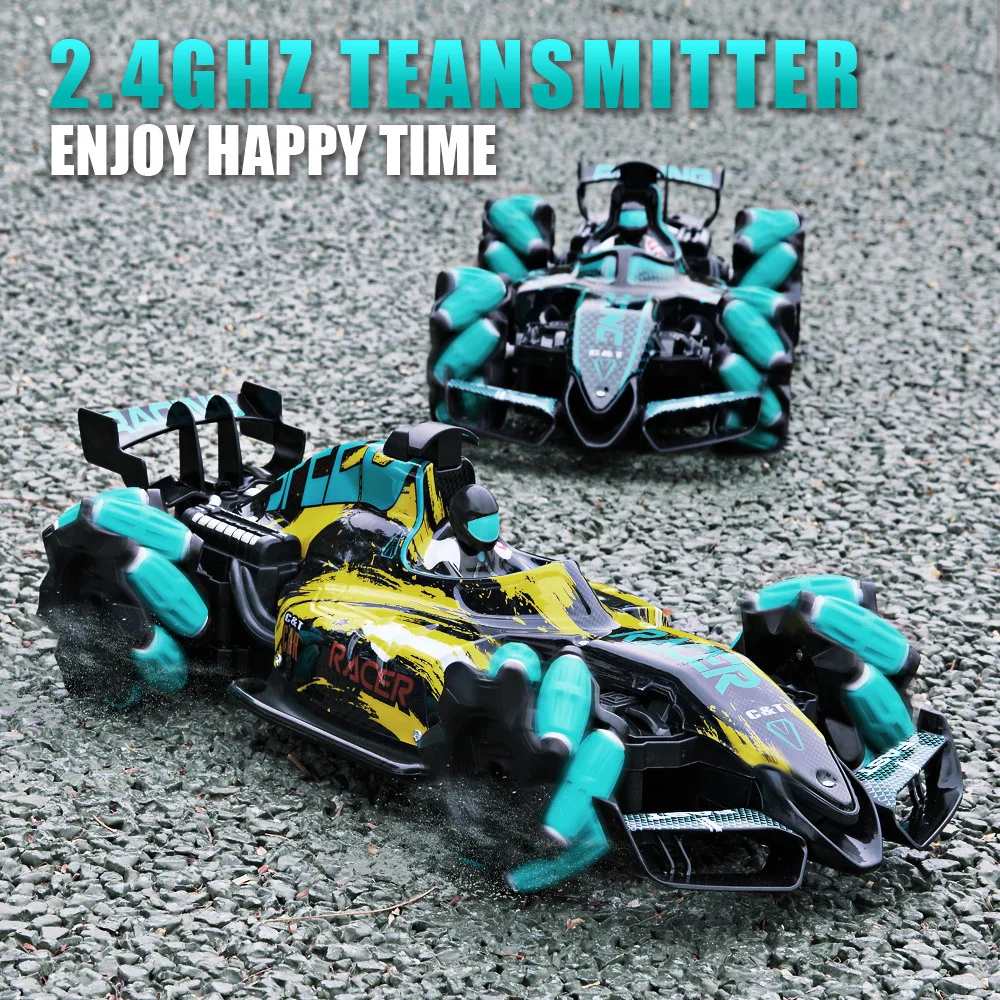 

Watch gesture Remote Control Car 1:12 Four-wheel Drive RCl F1 Luminous Spray drift Stunt Car kids rc toys