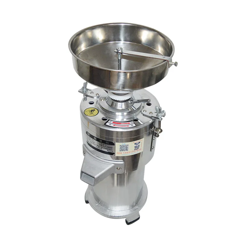 Commercial Sesame Peanut Grinding Miller Stuff Grinder Pulping Machine 1100w Sesame Paste Machine