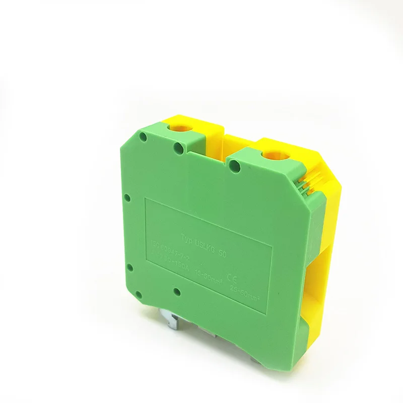 

General-Purpose Terminal VSLKG50 Terminal Block Yellowish Green Motor Terminal Control Box Wire Terminal Board