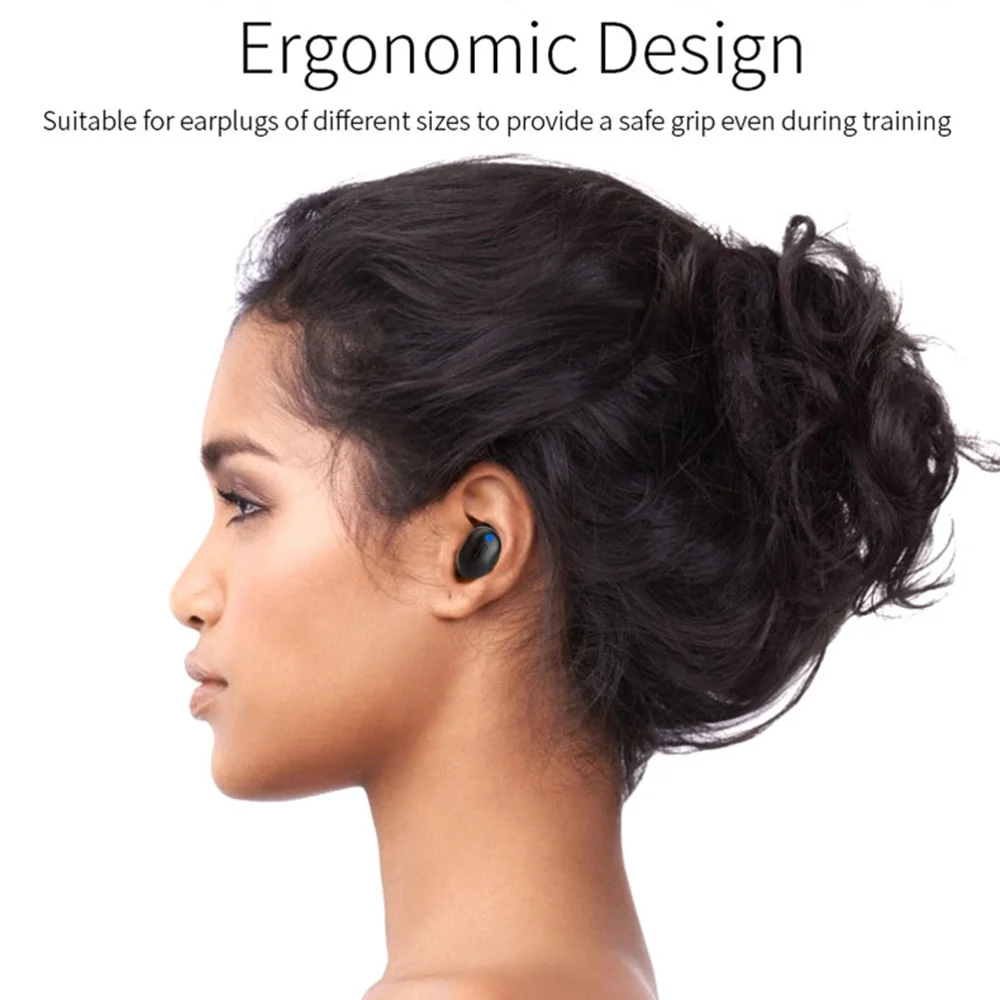 TWS стереонаушники T1 Pro с поддержкой Bluetooth 5 0 и зарядным футляром|Наушники