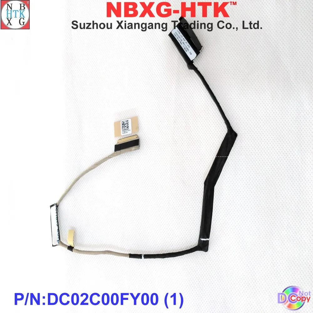 Новинка яркий кабель для DELL 7577 7587 7570 lcd LVDS EDP CKF50 FHD NT TS 4K P/N:DC02C00FY00 | Компьютеры и офис
