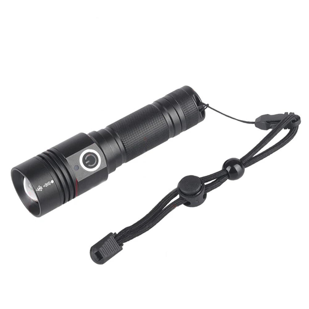 1 шт. Новый XHP50 бликовый фонарь Телескопический фокусирующий USB зарядный с