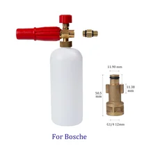 Пенная насадка, пеногенератор, для Bosche, высокого давления, автомойка, пенный пистолет