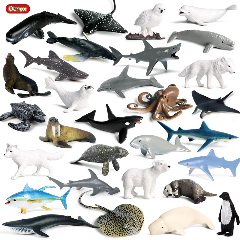 ocean animal figurines