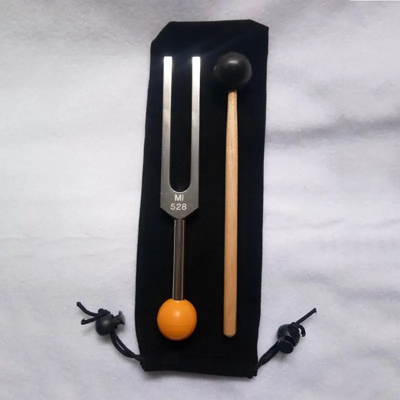 Tuning Fork 528 HZ-with Buddha Bead Base for Ultimate Healing and Relaxation PXPE